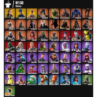🎮 Fortnite Account – 57 Skins | PC/PSN/XBOX | Omega ⚡ The Visitor ⚡ Merry Mint Axe ⚡ Take The Elf ⚡ FA ✅ OG STW ✅