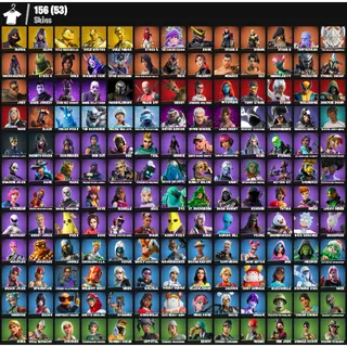 🎮 Fortnite GRAIL Account – 156 Skins | PC/PSN/XBOX | IKONIK ⚡ Glow ⚡ Triple Gold | Leviathan Axe | Scenario | 42 EX | FA ✅
