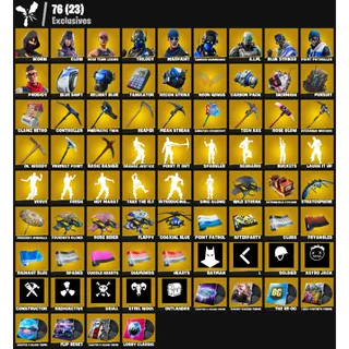 🔥 Fortnite Account – 103 Skins | PC/PSN/XBOX | IKONIK ✨| Glow ✨| Galaxy Scout | 76 EX | STW Super Deluxe | FA ✅