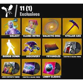 [1 Skin] | [PC/PSN/XBOX] | Galaxy 💎 Stellar Axe 💎 Galactic Disc 💎 Discovery | FA + EC ✅
