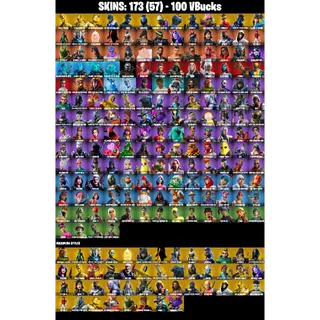 🎮 Fortnite Account – 173 Skins | PC/PSN/XBOX | Triple Gold | Carbon Commando | Trilogy | Knight's Treachery | 90 EX ⚡ | FA