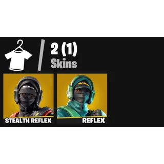 2 Skins | PC/PSN/XBOX | Stealth Reflex 💎 Reflex 💎 Stealth Angular Axe 💎 | FA + EC ✅