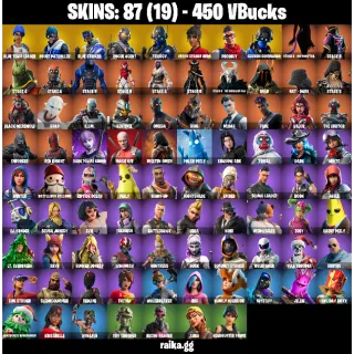 [PC/PSN/XBOX] — 87 Skins | Blue Team Leader, Point Patroller, Rogue Agent | 59 EX | 450 VB | FA