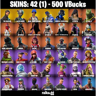 🎮 Fortnite OG Account – The Reaper  | Take The L  | 42 Skins 