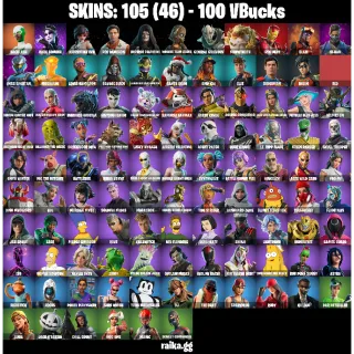 [PC/PSN/XBOX] — 105 Skins | Backlash, Dark Bomber, Axe of Champions | 5 EX | FA