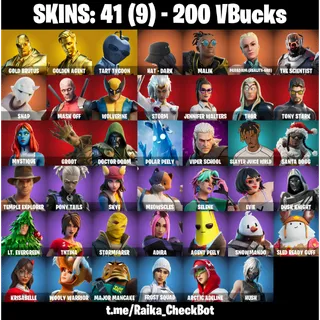 🎮 [PC/PSN/XBOX] – 41 Skins 💎Gold Brutus 💎Golden Agent 💎Doctor Doom 💎Wolverine 💎Thor + ⚡Hot Marat + ⚡BOOGIE DOWN 