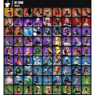 🔥 Fortnite Account – 81 Skins | World Cup Fishstick 💎 | Reaper 💎 | Leviathan Axe 💎 | Take The Elf 💎 | FA ✅