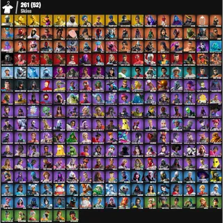 🎮 Fortnite GRAIL STACKED Account – 261 Skins | PC/PSN/XBOX | Eon ⚡ Gold Midas | Arcane Jinx | Leviathan Axe | 96 EX | FA ✅