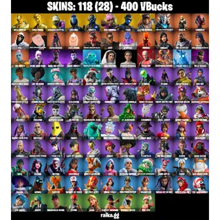 🎮 Fortnite Account – [118 Skins] | [PC/PSN/XBOX] |Trilogy | Vivi Chroma | Lina Scorch | Merry Mint Axe | FA