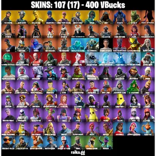 🎮 Fortnite OG STW Account – [107 Skins] | [PC/PSN/XBOX] |  Gold Midas  | The Reaper  | Reflex | 66 EX 