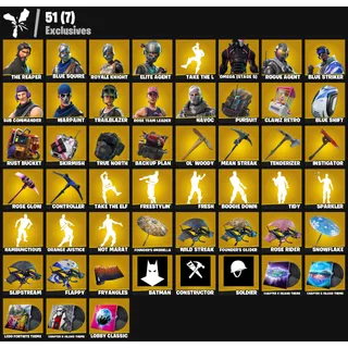 [110 Skins] | [PC/XBOX] | The Reaper 💎 Elite Agent 🔥 Take The L 💎 Omega Stage 5 💎 Fresh | OG STW | FA + EC ✅
