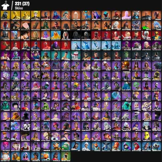 [231 Skins] | [PC/PSN/XBOX] | Gold Midas 💎 Naruto 💎 Lara Croft 💎 Chun-Li 💎 Travis Items | 1000 V-Bucks | FA ✅