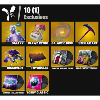 [1 Skin] | [PC/PSN/XBOX] | Galaxy 💎 Stellar Axe 💎 Galactic Disc 💎 Discovery | FA + EC ✅