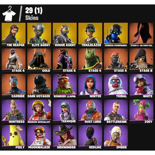 🔥  Fortnite OG Account – 29 Skins | The Reaper 💎 | Elite Agent 💎 | Take The L 💎 | Rogue Agent 💎 | FA + EC✅