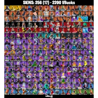 [PC/PSN/XBOX] — 256 Skins | Double Helix, Gold Midas, Gold Brutus, Lara Croft, And more| 44 EX | 2200 VB | FA