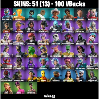 [PC/PSN/XBOX]  - 51  Skins - UNSC Spartan | MrSavage | Murdoc | Russel  - FA