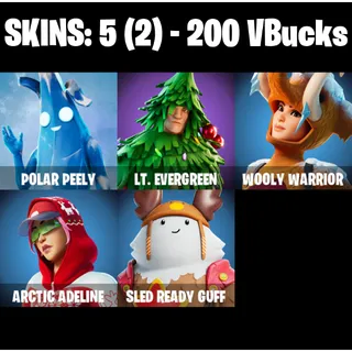🎮 Fortnite Account – 5 Skins | PC/PSN/XBOX | Merry Mint Axe 💚 | TIE Whisper | Boogie Down | FA  ✅