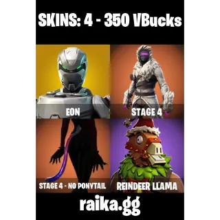 🎮 Fortnite Account — 4 Skins | Eon + Stage 4 Styles | Ride The Pony | 13 EX