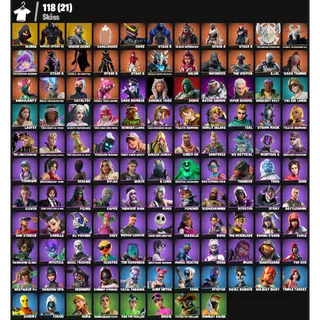 [118 Skins] | [PC/PSN/XBOX] | IKONIK ❤️ Scenario 💎 Omega Stage 5 💎 Rogue Agent 💎 Take The Elf | FA ✅