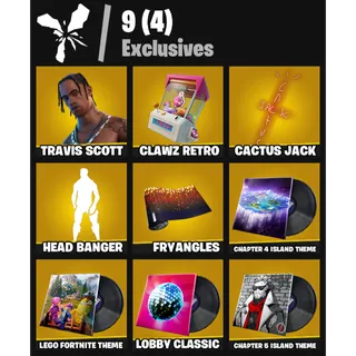 [PC/PSN/XBOX] - 1 Skin | Travis Scott 💎 | Head Banger 💎 | Cactus Jack 💎 | FA ✅