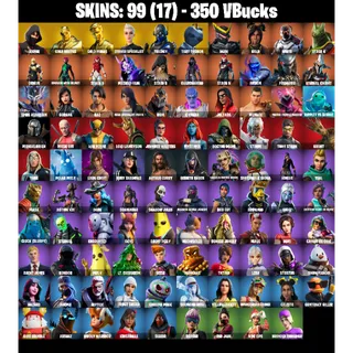 🎮 Fortnite Account – 99 Skins | PC/PSN/XBOX | IKONIK | Merry Mint Axe | Leviathan Axe| Gold Midas,Brutus  | FA