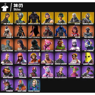 🎮 Fortnite OG Account – 38 Skins | PC/PSN/XBOX | The Reaper 💎 | Elite Agent 💎 | Omega Stage 5 💎 | Take The L 💎 | FA ✅
