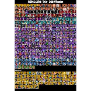 🎮 Fortnite Account – 330 Skins | PC/PSN/XBOX | Blue Squire | Take The L | J Balvin | Captain Levi | Knight's Treachery | FA 
