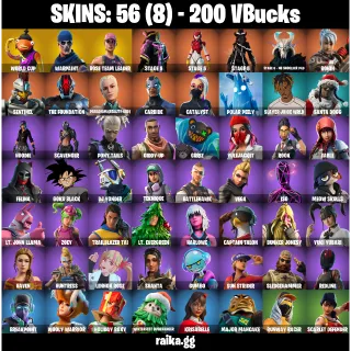 🎮 Fortnite Account — 56 Skins | WORLD CUP, Warpaint, Rose Team Leader | Boogie Down| PC/PSN/XBOX ✅ |FA ✅