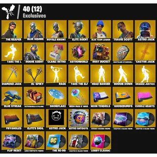 [45 Skins] | [PC/XBOX] | Travis Scott 🔥 Astro Jack 💎 The Reaper 💎 Elite Agent 💎 Take The L 🔥 | FA ✅