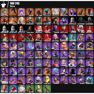 🎮 Fortnite Account – 105 Skins | Darth Vader 💎 | Predator 💎 | Spider-Man 💎 | Deadpool 💎 | FA ✅