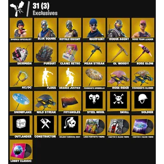 [PC/PSN/XBOX] - 12 Skins | Sparkle Specialist 💎 | Blue Squire 💎 | Royale Knight 💎 | AC/DC 💎 | Floss 💎 | FA + EC ✅