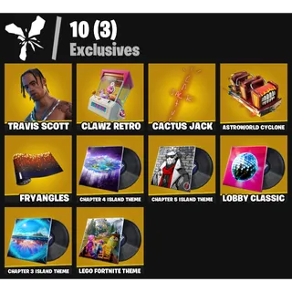 [1 Skin] | [PC/PSN/XBOX] | Travis Scott 💎 Cactus Jack 💎 Astroworld Cyclone | FA + EC ✅
