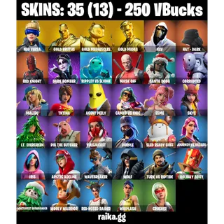 🎮 Fortnite Account – [35 Skins] | [PC/XBOX] |  Neo Versa | Gold Midas | Merry Mint Axe 🎄 | FA