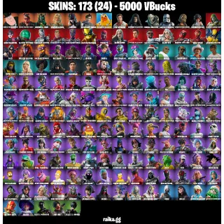 [PC/PSN] — 173 Skins | Fancy Peter Griffin, Immortal Zeus, Dark Gwenpool | 12 EX | 5000 VB | FA