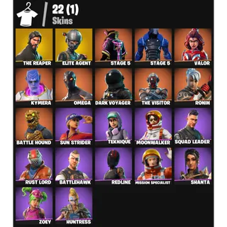 [PC/PSN/XBOX] - 22 Skins | The Reaper 💎 | Elite Agent 💎 | Take The L 💎 | Orange Justice 💎 | Omega 💎 | FA ✅
