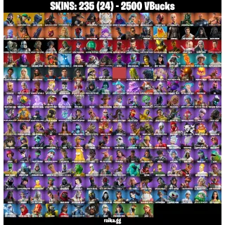 [PC/PSN/XBOX] — 235 Skins | Xander, Championship Aura, Ageless Champion | 64 EX | 2500 VB | FA