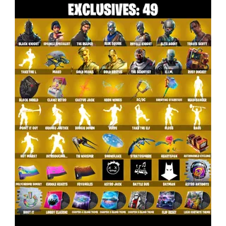 84 Skins | PC/PSN/XBOX | Black Knight 🖤| Travis Scott 🖤| Sparkle Specialist ⚡| The Reaper ⚡| FA + EC ✅ | 950 VB