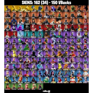 🎮 Fortnite Account — [162 Skins] | [PC/PSN/XBOX] |  Travis Scott  , Arcane Jinx | Candy Axe  | 53 EX | FA ✅