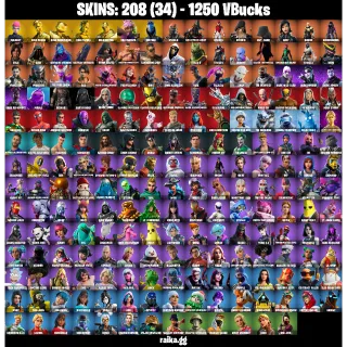 [PC/PSN/XBOX] — 208 Skins | Wildcat , Gold Midas, Gold Brutus | 101 EX | FA