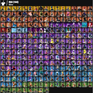 [PC/PSN/XBOX] - 264 Skins | The Reaper 💎 | Travis Scott 💎 | Take The L 💎 | Candy Axe 💎 | OG STW ⚡ | FA + EC ✅