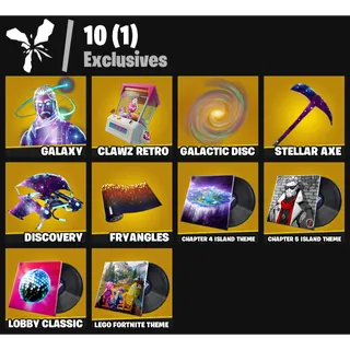 1 Skin | PC/PSN/XBOX | Galaxy 💎 Stellar Axe 💎 Discovery 💎 | FA + EC ✅