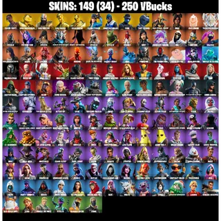🎮 Fortnite GRAIL Account – 149 Skins | PC/PSN/XBOX | Travis Scott | Gold Kratos | Gold Midas | Leviathan Axe  | 87 EX ⚡