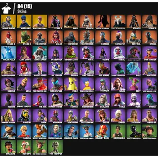 🎮 Fortnite OG – 84 Skins | PC/PSN/XBOX | Rogue Agent 💎 | Merry Mint Axe 💎 | Warpaint 💎 | Rose Team Leader 💎 | FA ✅ | OG STW ✅