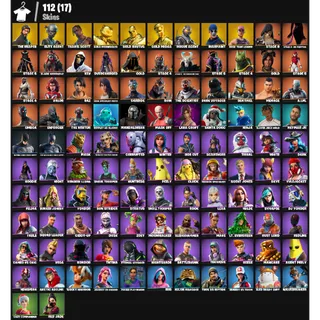 🎮 Fortnite OG STACKED – 112 Skins | PC/PSN/XBOX | Travis Scott 💎 | The Reaper 💎 | Take The L 💎 | Mako 💎 | FA ✅ OG STW ✅