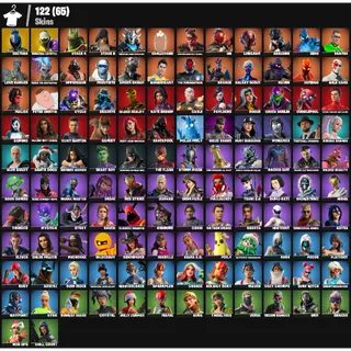 🎮 Fortnite Account – 122 Skins | PC/PSN/XBOX | Nathan Drake ⚡ Chloe Frazer | Boogie Down | Astroworld Cyclone | 33 EX | FA ✅