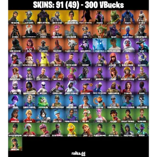 [PC/PSN/XBOX] — 91 Skins | The Reaper, Elite Agent, Omega (Stage 5), Take The L, Leviathan Axe  | 33 EX | FA