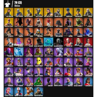 🎮 Fortnite OG – 76 Skins | PC/PSN/XBOX | Take The L ⚡ The Reaper ⚡ Blue Squire ⚡ Royale Knight ⚡ FA ✅ OG STW ✅