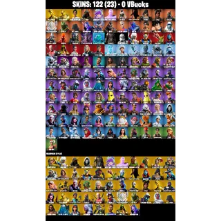 [PC/XBOX] – [122 Skins] 💎Gold Midas 💎Gold Brutus 💎Lara Croft 💎Leviathan Axe 💎Son Goku + ⚡Take The Elf + ⚡Boogie Down