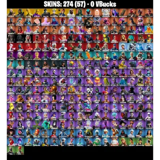 🎮 Fortnite Stacked Account – 274 Skins | PC/PSN/XBOX | Gold Kratos | Master Chief Matte Black | Gold Midas | Ahsoka Tano | FA 