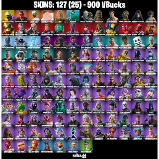 [PC/PSN/XBOX] - 127 Skins - Subzero Cryptic | Burning Ambition Valeria | Backlash | Peter Griffin | Zeus  - FA